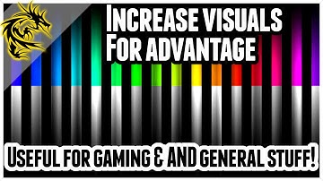 Change your Monitor Color/Contrast for better Visibility! - Great for CS:GO and more!