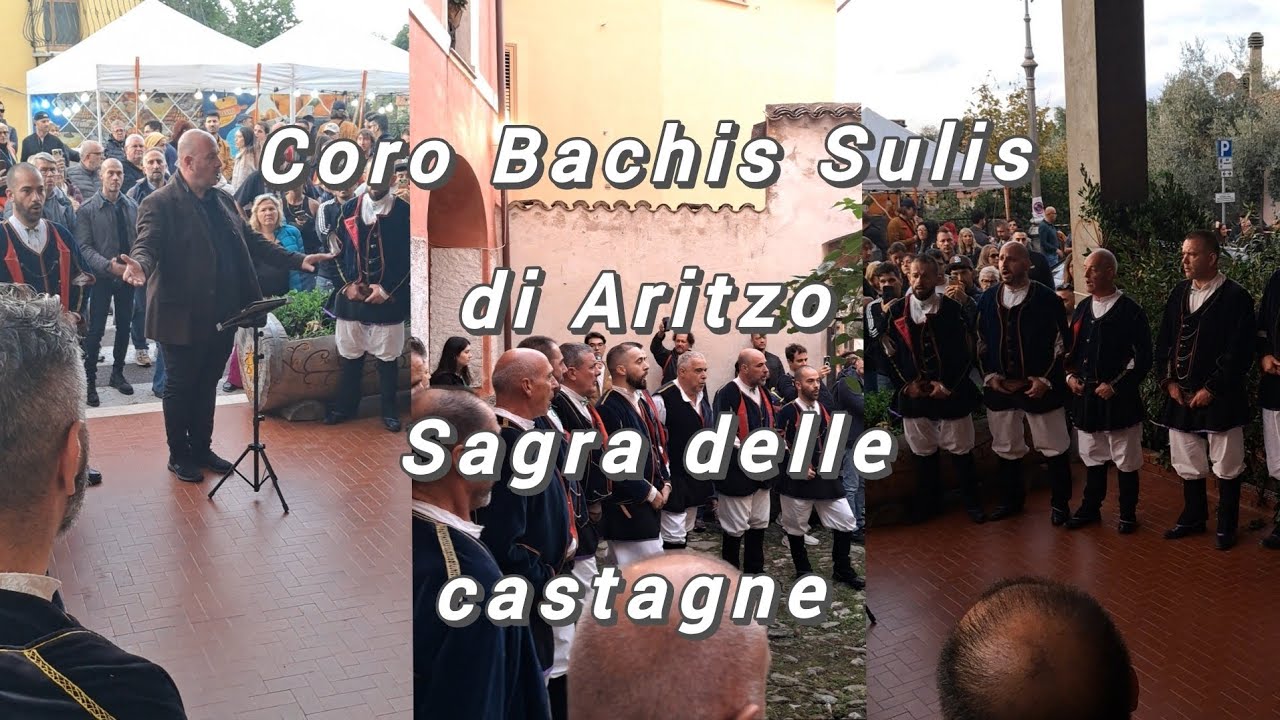 Coro Bachis Sulis di Aritzo Sagra delle castagne #2025shorts 