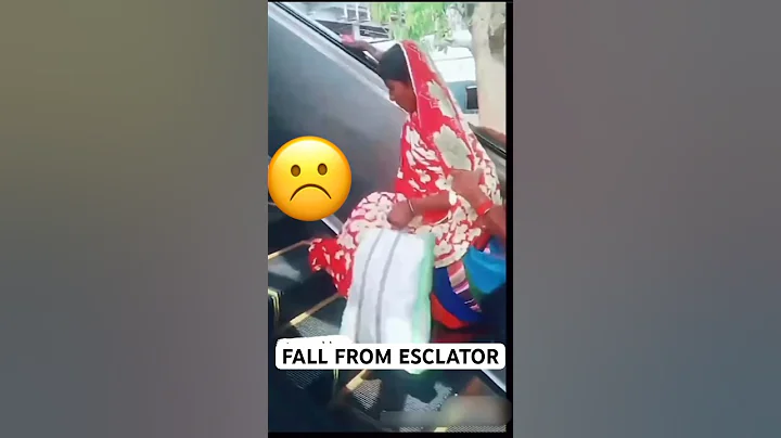 Escalator Accident🫨😱 #shorts #escalator #news #airport #railway