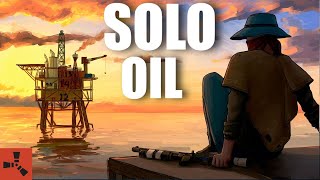 Living in an OCEAN BASE next to OIL RIG as a solo