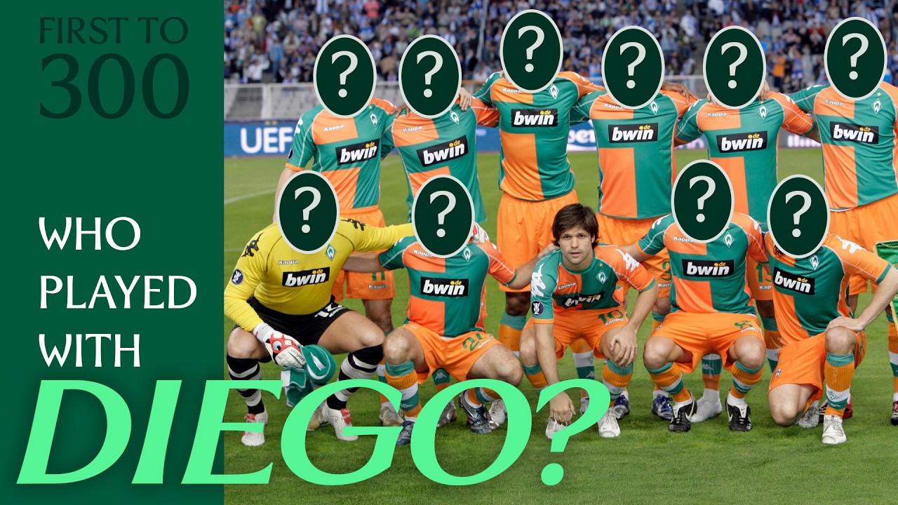 Games with DIEGO | FIRST TO 300 Challenge | Weiser & Pieper | SV Werder Bremen
