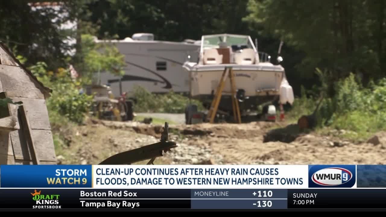 Upper valley cleanup continues after heavy flooding - YouTube