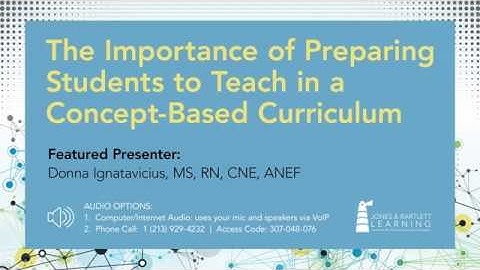Prepare Students to Teach in a Concept-Based Curriculum