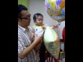 2012/7/17　お誕生日のバルーン