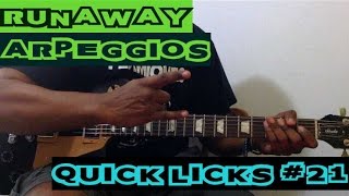 Runaway Arpeggios   Quick Lick #21
