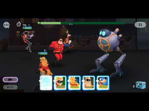 Disney Heroes lvl 280 Mama Bot - YouTube