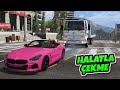 Üstü Açık Spor Arabalar Halatla Oto Kurtarıcı Çekiyor - GTA 5