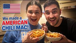 Brits Make AMERICAN One Pot Chili Mac for the first time!
