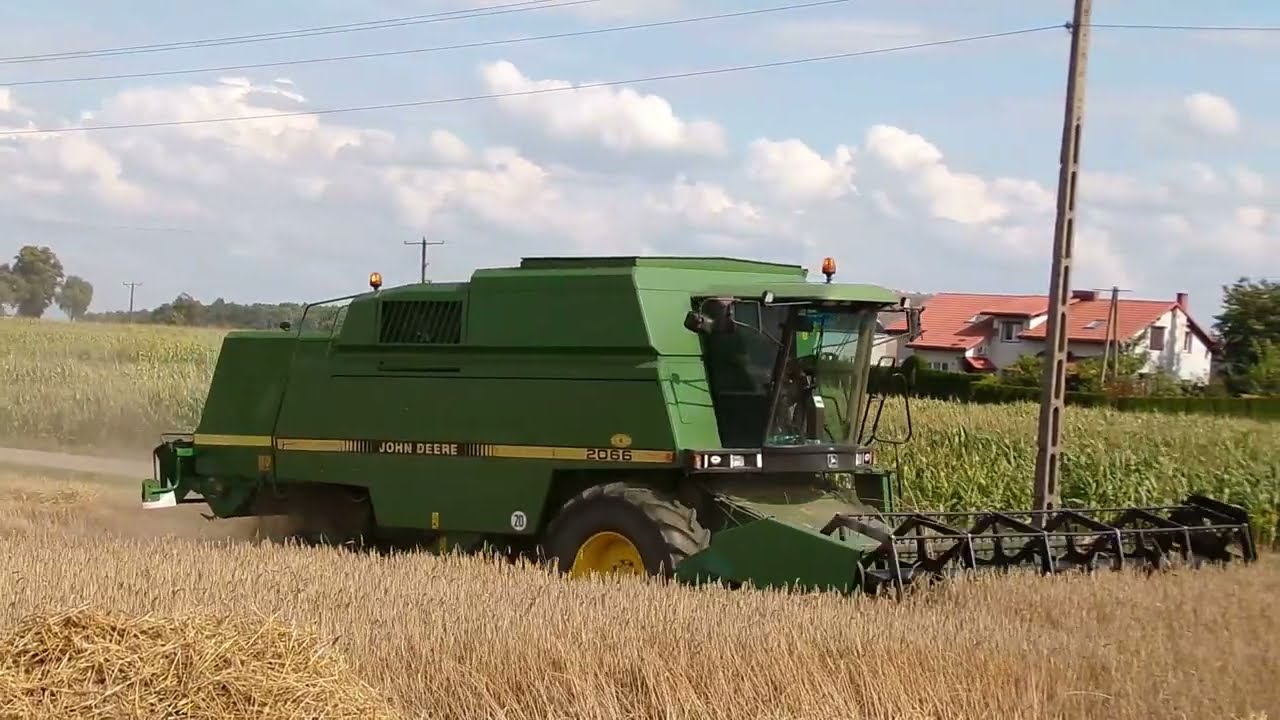 Żniwa z John Deere 2066 OPOROWO