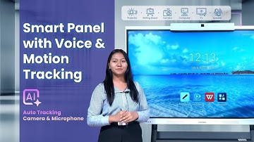 Smart Interactive Flat Panel with 48MP Camera & Mic | Dual OS | For Smart Classroom and Meeting room