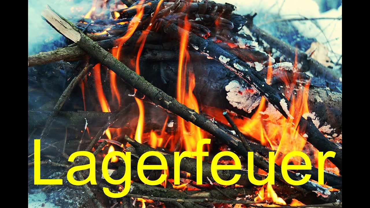 Wie macht man ein Lagerfeuer? Wanderfalke YouTube