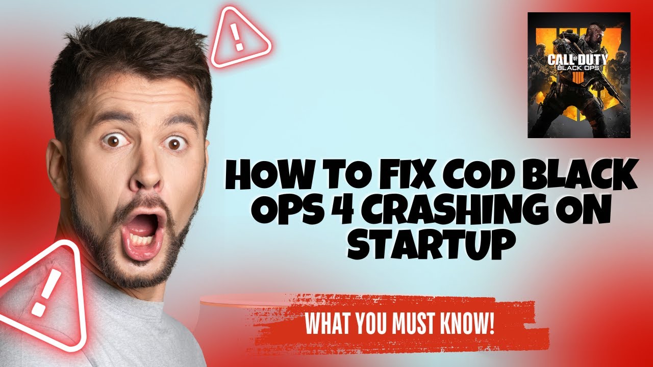 Cod Black Ops 4 – How to Fix Cod Black Ops 4 Crashing on Startup! issue ...