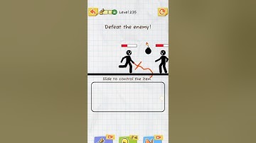 Draw 2 save || Level 235 - #shorts #draw2save #drawing #gameplay #androidgames #iosgames