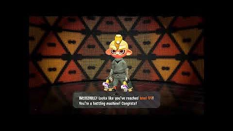 I finally reached Prestige Level in Splatoon 2!