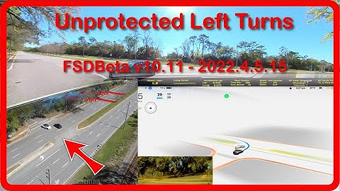 FSDBeta v10.11 - Unprotected Left Turns