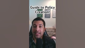 Quick Guide to Policy Creation