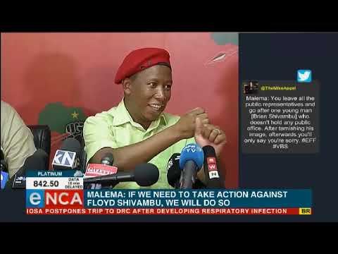 Malema questions Ramaphosa’s knowledge on VBS bank scandal