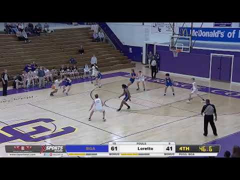 Loretto High School vs Battle Ground Academy - Boys Basketball - 12_19_2022 LCHS Christmas Invita…