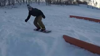 Snowboarding at Pinehurst in Eau Claire, WI 2019 GoPro Test