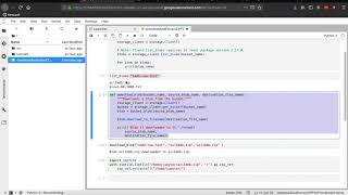 How to download to Jupyterbook from Bucket | GCP Google Cloud Platform tutorial
