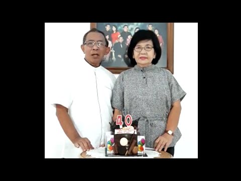 Video: Ulang Tahun Pernikahan 40 Tahun - Pernikahan Ruby