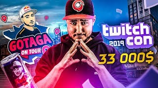 MON VOYAGE À LA TWITCHCON ! (Tournoi Fortnite & TFT)