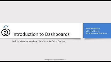 Security Onion Dashboards