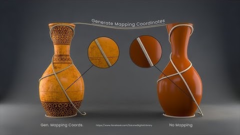 3dsmax (Generate Mapping Coordinates)