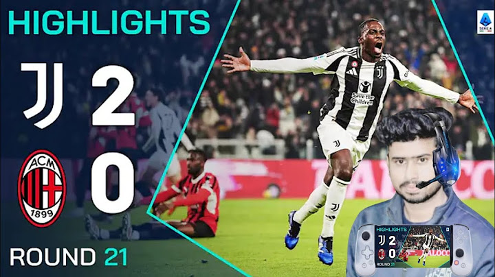 JUVENTUS-MILAN 2-0 | HIGHLIGHTS | Quickfire double wins it for Juve | Serie A 2024/25