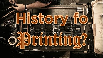 Printing History in the world - Grey Balance