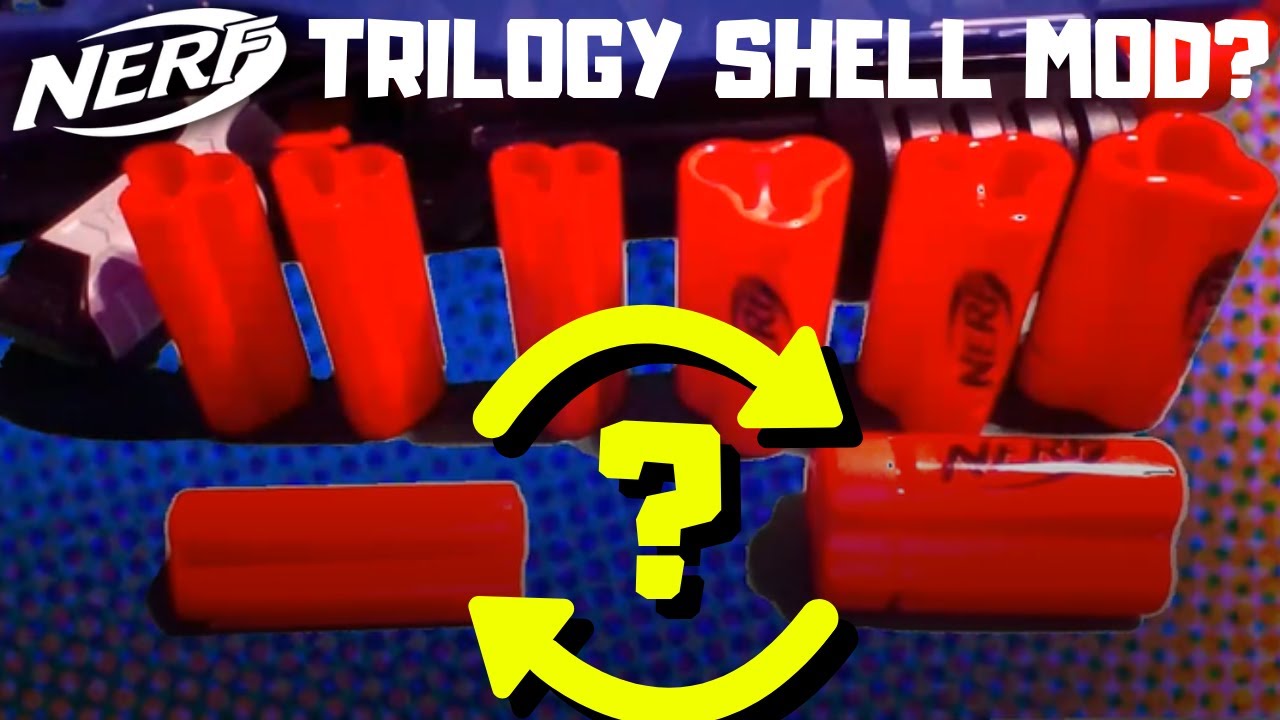Nerf Compatible Trilogy Dart Shells for Nerf N-strike Elite Trilogy DS-15,  Shell 