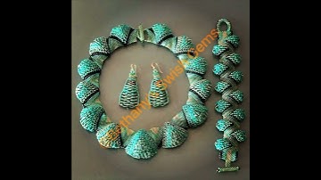 Beaded Jewelry Ideas - Peyote and Herringbone combined