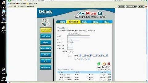 How to open Dlink Router ports for Gmod Dedicated Server