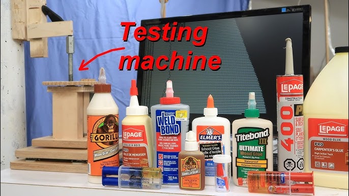 Testing construction adhesives as woodworking glue 