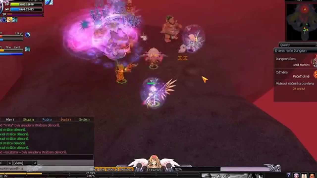 Nostale Fire raid Morcos CZ SERVER AEROS