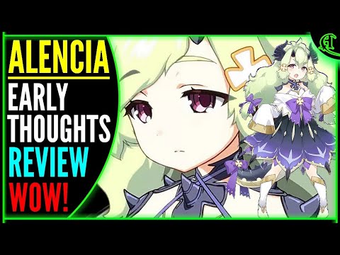 Epic Seven Alencia Review Amp Early Thoughts Usage Guide Pve Amp Pvp Epic 7 Hero Strength Amp Weakness