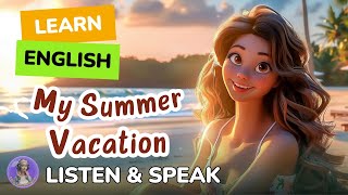 My Summer Vacation | Improve Your English | Listening and Speaking English Practice Level 1 screenshot 3