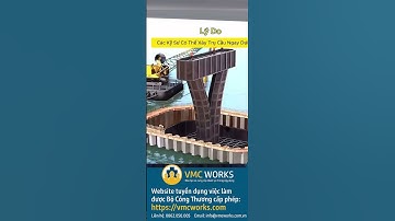 Không Thể Tin Nổi! Kỹ Sư Dựng Trụ Cầu Giữa Biển Như Thế Nào? 🌊#vmcworks #xaydung #kysu #caulong