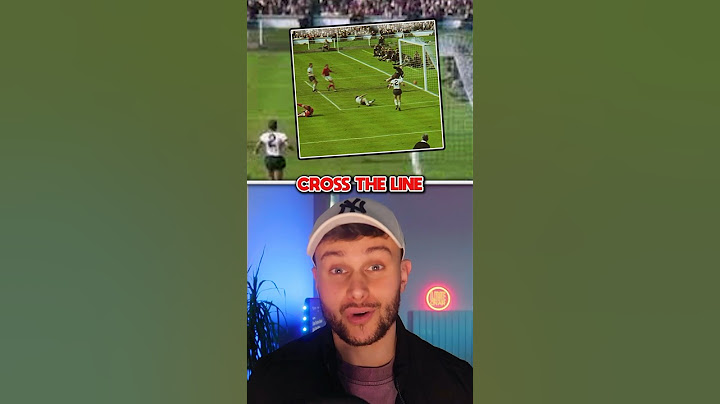 Englands Most CONTROVERSIAL Goal 🤯