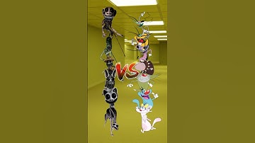 Zoonomaly VS Oggy and The Cockroaches #shorts #zoonomaly #oggyandthecockroaches