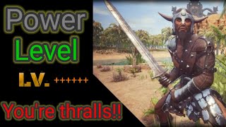 Best method to power level thralls conan exiles 2024