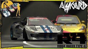 R4: Ridge Racer Type 4 - Intro + Gameplay - Grand Prix: 1st Heat [ePSXe - PC]