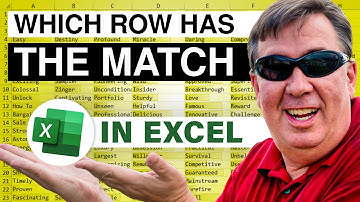 Excel - Which Rows Contain the Match - Dueling Excel - Episode 1139