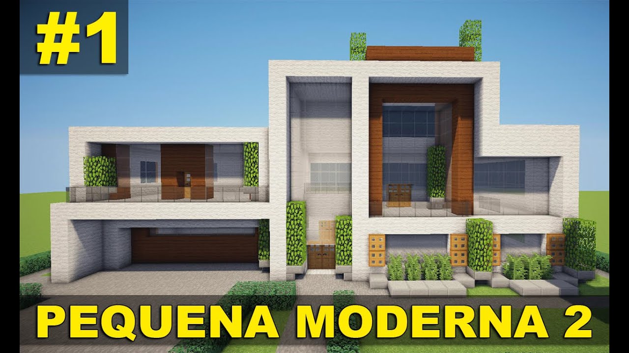 Minecraft: Pequena Casa Moderna - Tutorial e Download 