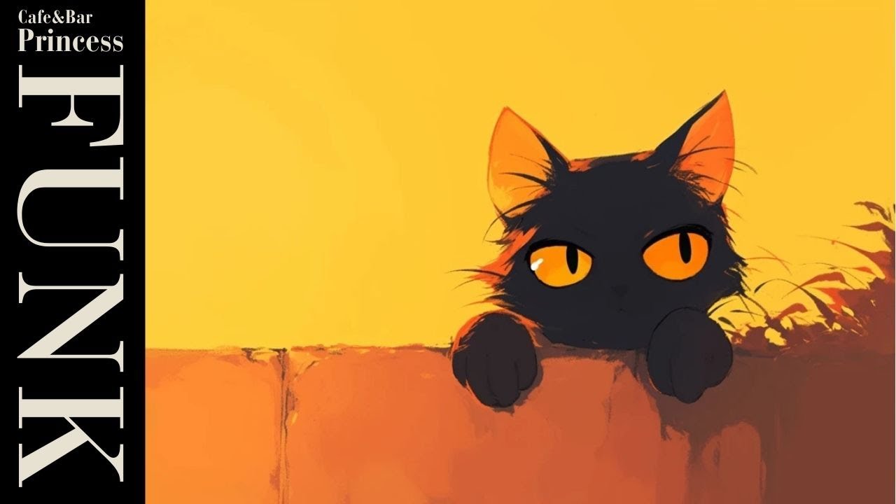 Warm Focus Groove | Funk Guitar Chillhop 🎧 | Selected by the Black Cat | Chill, Groove & Focus