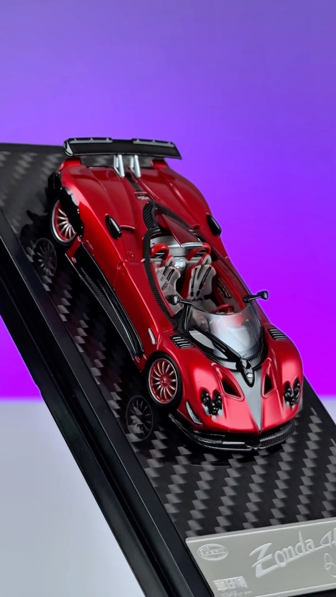 Pagani Zonda HP Barchetta by LCD Models! #lcdmodels #hktoycarsalon