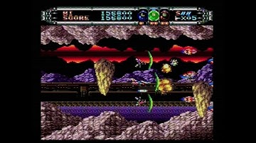 Gate of Thunder   PC Engine CD Intro + gameplay