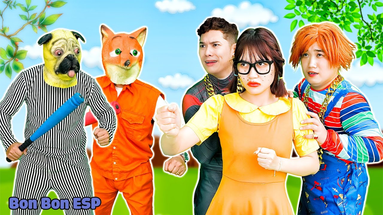 La niña muñeca fea salvó a Spider-Man y Chucky de los villanos - Agitación familiar