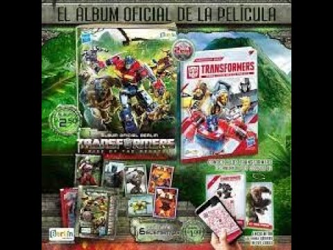 Álbum TRANSFORMERS 2023: Revisión y apertura del álbum Berlín RISE OF THE BEASTS  ALBUM LICENCIADO