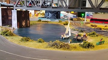 Model Railway Layout with Animation Update 2